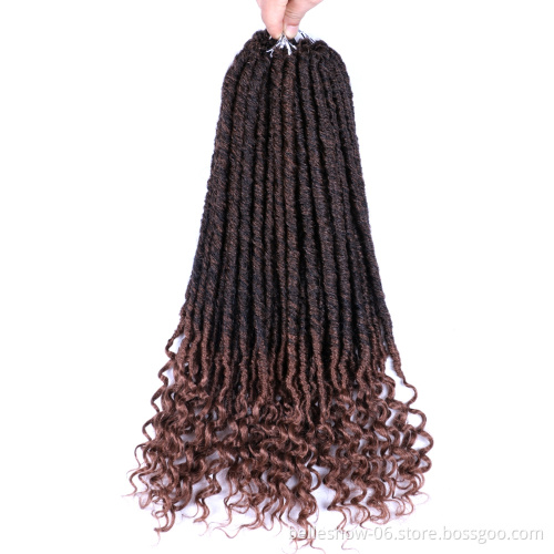 Hot sell faux locs crochet braids hair faux locks crochet hair extension faux locs crochet hair dreadlock